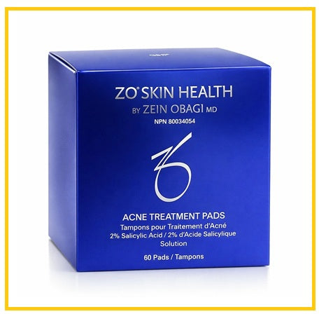 ZO SKIN HEALTH 水楊酸抗油爽膚棉片60片 ACNE TREATMENT PADS 60PCS