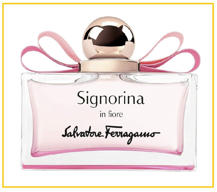 SALVATORE FERRAGAMO 菲拉格慕花漾伊人女士淡香水 SIGNORINA IN FIORE EDT 100ML