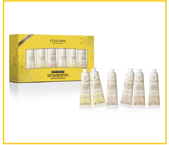 L'OCCITANE 歐舒丹限定護手霜六件套裝 LOCCITANE HOLIDAY HAND CREAM KIT DUO SET