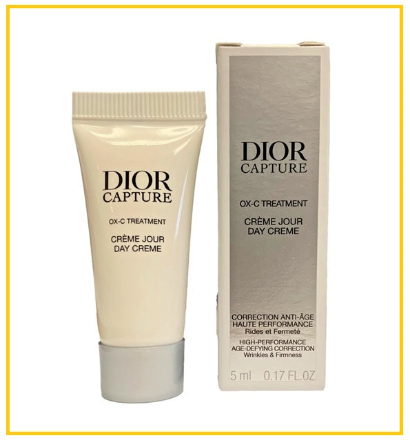 DIOR 迪奧肌活蘊能緊緻煥妍乳面霜小樣 CAPTURE OX-C TREATMENT CREME JOUR DAY CREME 5ML
