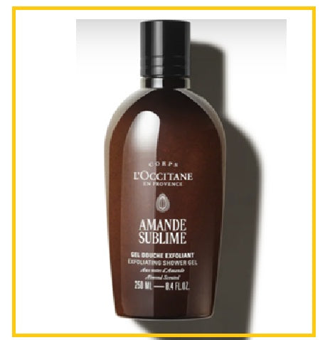 L'OCCITANE 歐舒丹黃金甜扁桃磨砂沐浴露 LOCCITANE ALMOND EXFOLIATING SHOWER GEL 250ML