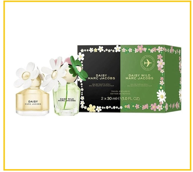 MARC JACOBS 莫傑小雛菊綠野仙蹤淡香水套裝 DAISY WOMEN EDT DAISY WILD EDP GIFT DUO SET 30ML X2