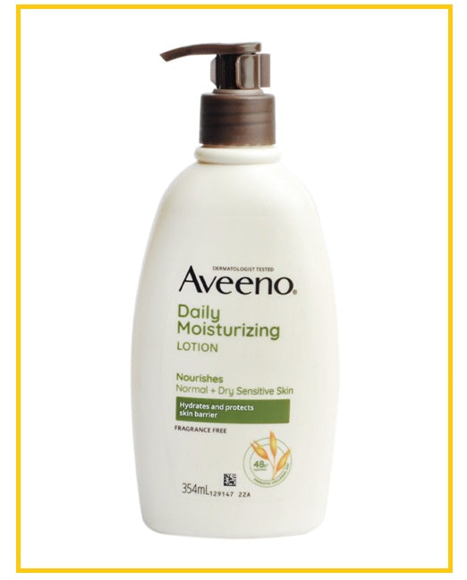 AVEENO 艾惟諾燕麥保濕潤膚乳 DAILY MOISTURIZING BODY LOTION GREEN 354ML