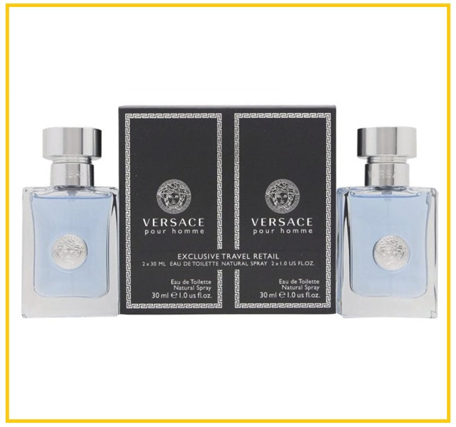 VERSACE 范思哲同名男士淡香水套裝 POUR HOMME EDT DUO SET 30ML X2