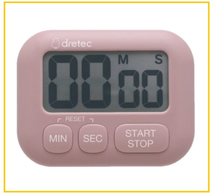 DRETEC 大面版計時器 DIGITAL LARGE SCREEN ELECTRIC TIMER POPOLA T-791PK