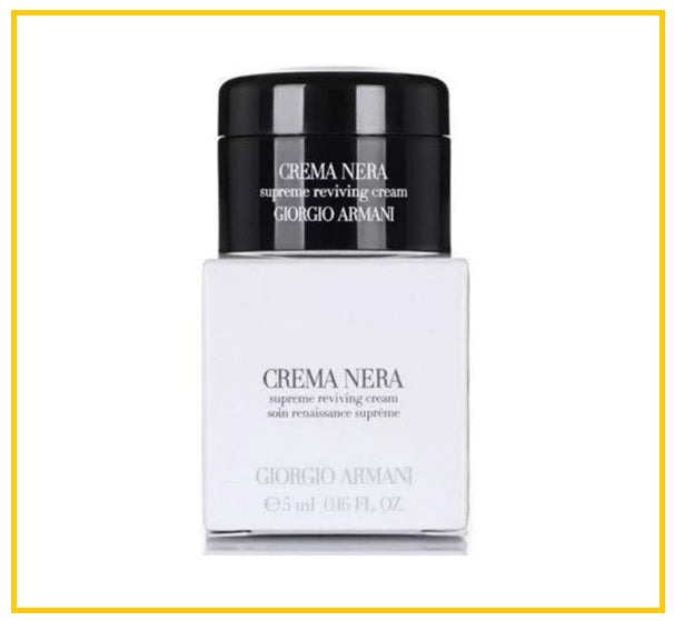 ARMANI 阿瑪尼黑鑰匙中樣乳面霜小樣 CREMA NERA SUREME REVIVING CREAM 5ML
