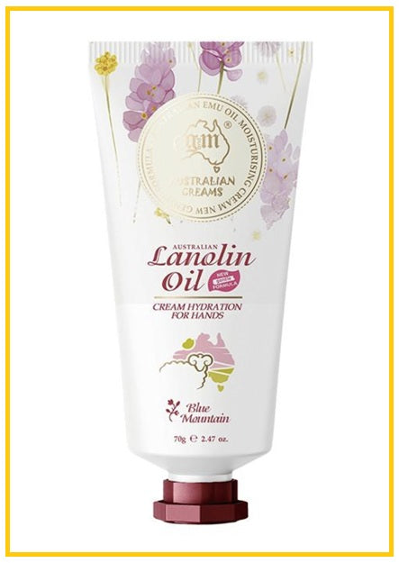 G&M COSMETICS 澳芝曼鴯鶓油酪梨護手霜玫瑰花香 AUSTRALIAN EMU OIL HAND CREAM BLUE MOUNTAINS 70G