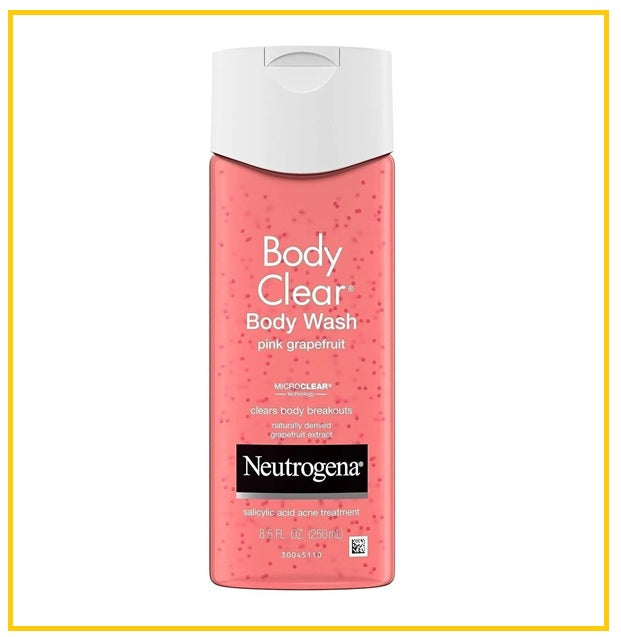 NEUTROGENA 露得清水楊酸葡萄柚沐浴露 BODY CLEAR BODY WASH PINK GRAPEFRUIT 250ML