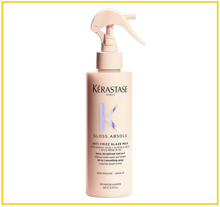 KERASTASE 卡詩釉光玫瑰光澤防毛躁柔順噴霧 ANTI-FRIZZ GLAZE MILK ALL IN ONE SPRAY 190ML