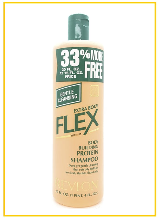 REVLON Flex Body Building Protein Shampoo for Dry Damaged Hair (592ml)