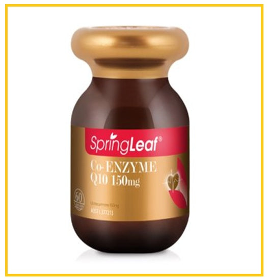 SPRINGLEAF GreenFu Co-Enzyme Q10 150mg 60 Capsules
