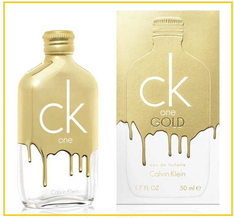 CALVIN KLEIN 炫金中性淡香水(限量版) CK ONE GOLD EDT 50ML / 200ML