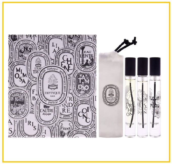 DIPTYQUE EAU DE PARFUM DISCOVERY DUO SET 7.5ML X3