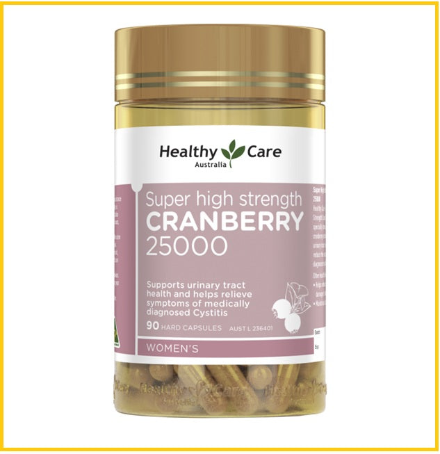 HEALTHY CARE 蔓越莓膠囊90粒 30000MG HIGH STRENGTH CRANBERRY 90 CAPSULES