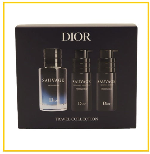 CHRISTIAN DIOR 曠野之心淡香水精華潔面套裝 SAUVAGE DUO SET