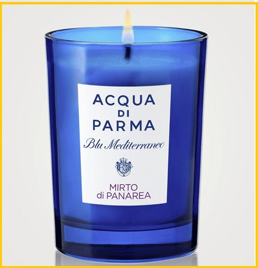 ACQUA DI PARMA 帕爾瑪之水桃金孃加州桂香香氛蠟燭 MIRTO DI PANAREA CANDLE 200G