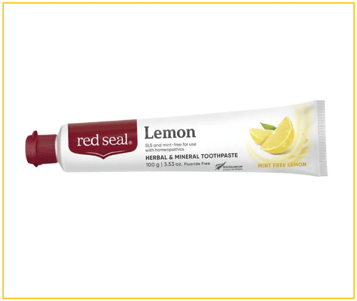 RED SEAL 紅印檸檬牙膏 LEMON FRESH TOOTHPASTE 100G