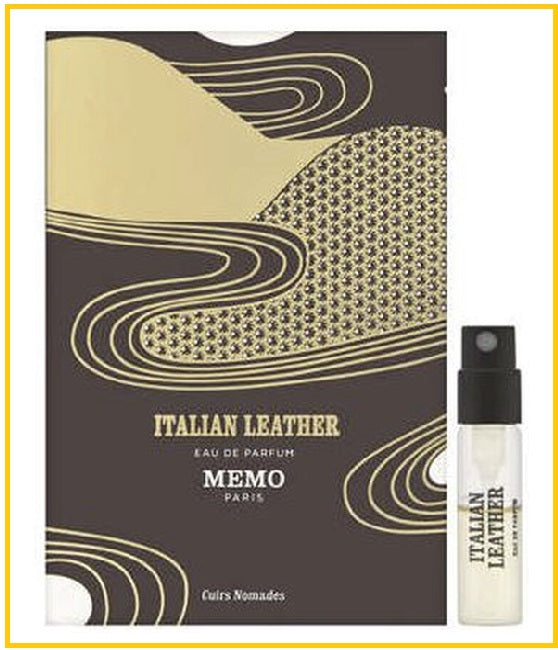 MEMO PARIS 義大利柔情革履淡香精香水小樣 ITALIAN LEATHER EDP 1.5ML