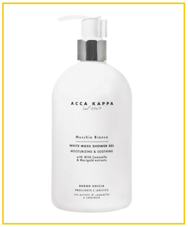 ACCA KAPPA 艾克卡帕白苔沐浴露 WHITE MOSS BATH & SHOWER GEL 500ML