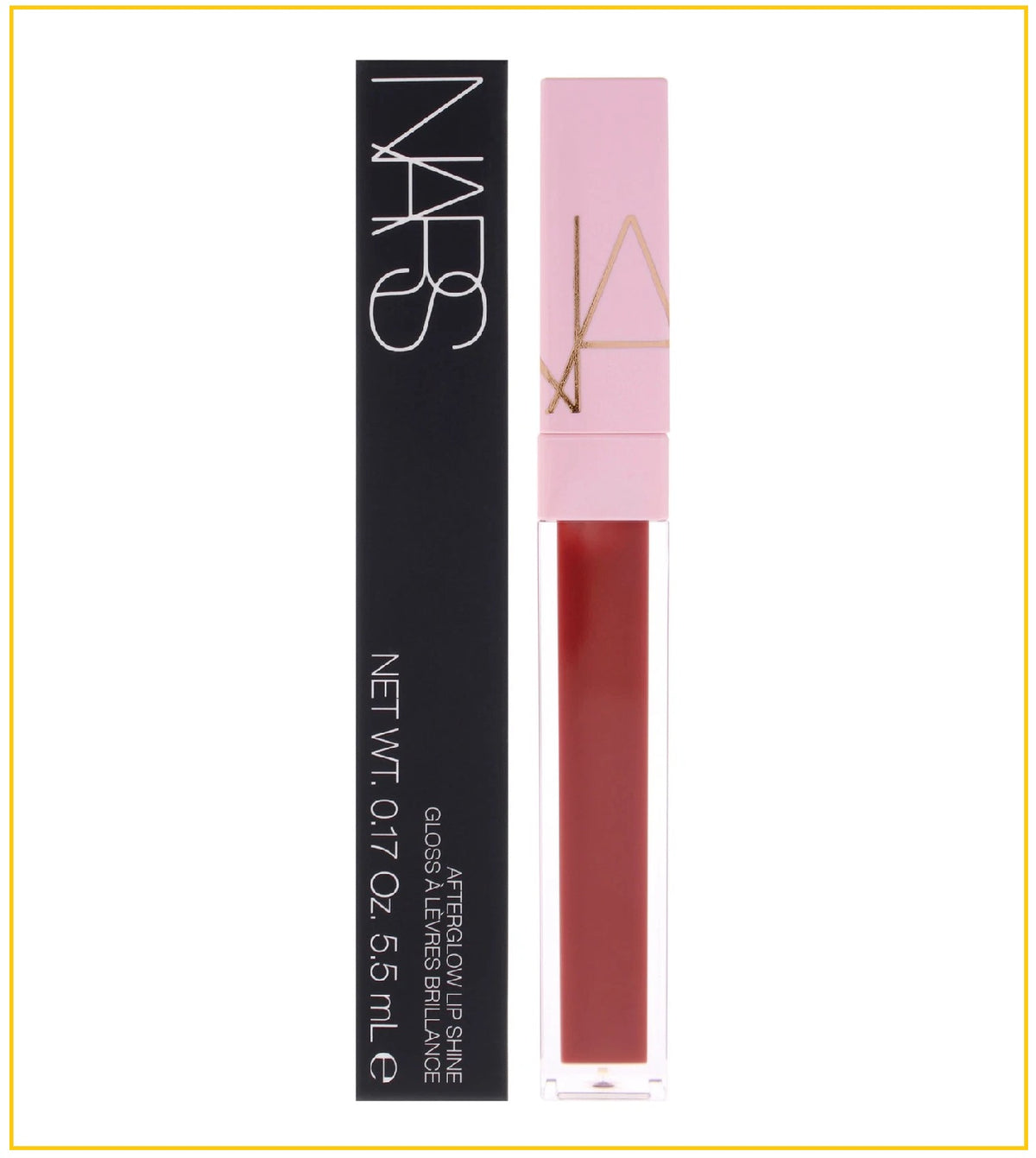 NARS AFTERGLOW LIP SHINE #ARAGON / #NYMPHO / #SUPER VIXEN / #CHELSEA GIRLS / #UNBROKEN / #ORGASM 5.5ML