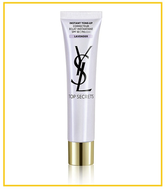 YVES SAINT LAURENT 聖羅蘭紫色隔離妝前乳 YSL TOP SECRETS INSTANT TONE-UP CORRECTOR SPF 50 #LAVENDER 40ML
