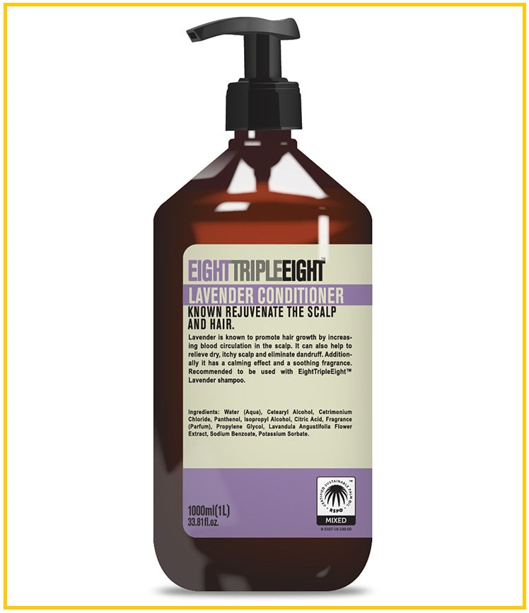 TRIPLE EIGHT 薰衣草舒壓護髮素 LAVENDER CONDITIONER 1000ML