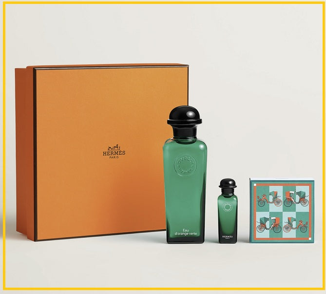 HERMES EAU D'ORANGE VERTE DUO SET