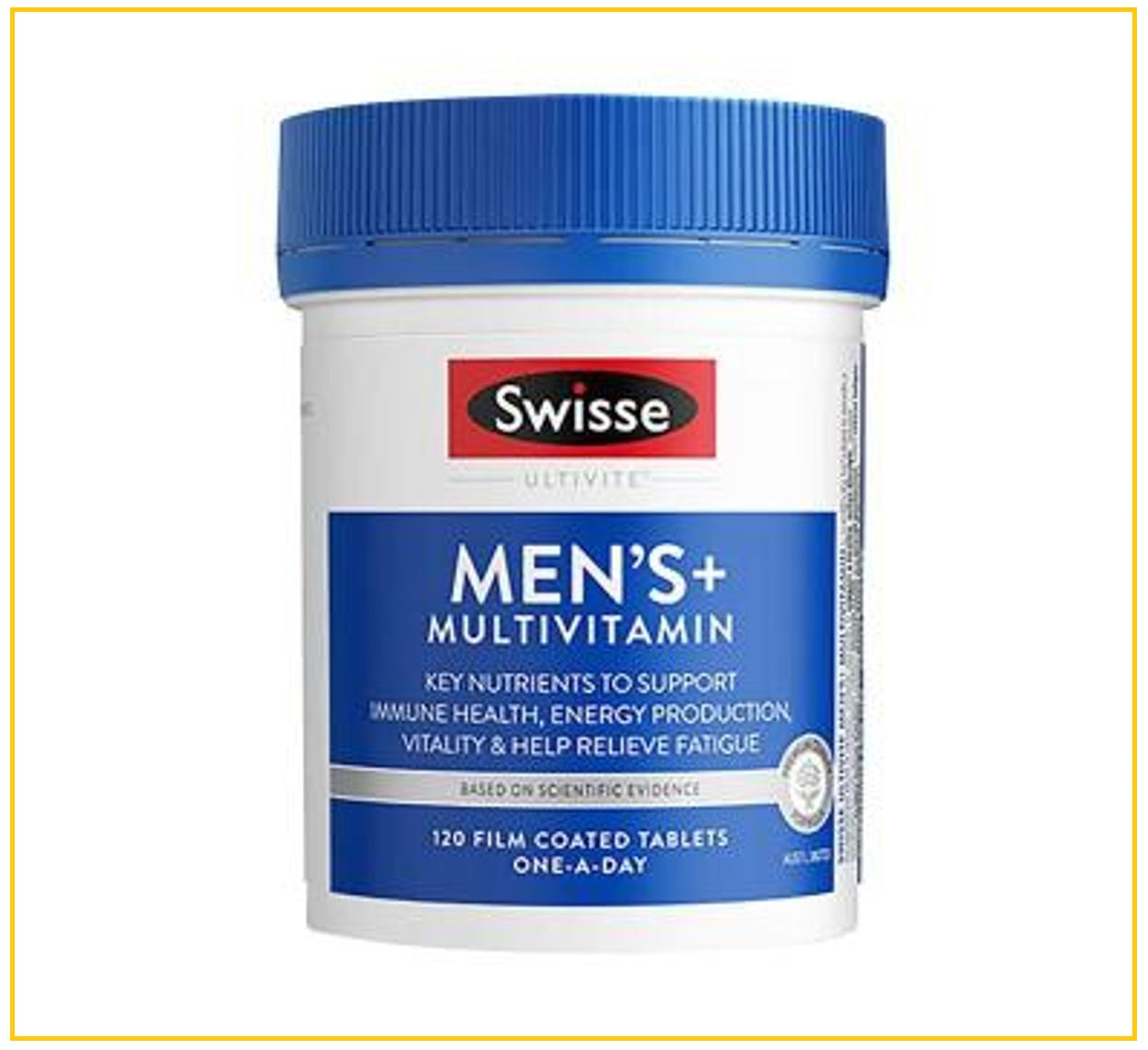 SWISSE 斯維詩男士維生素120粒 MENS MULTIVITAMIN 120 TABLETS