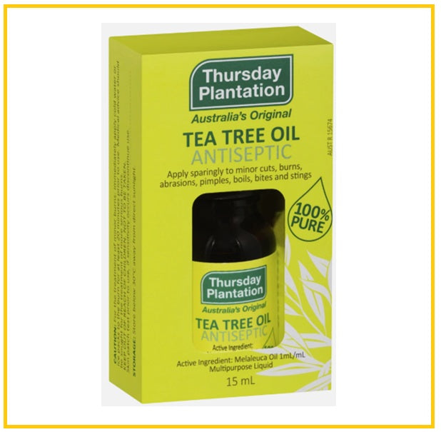 THURSDAY PLANTATION 星期四茶樹精油 100% PURE TEA TREE OIL 15ML