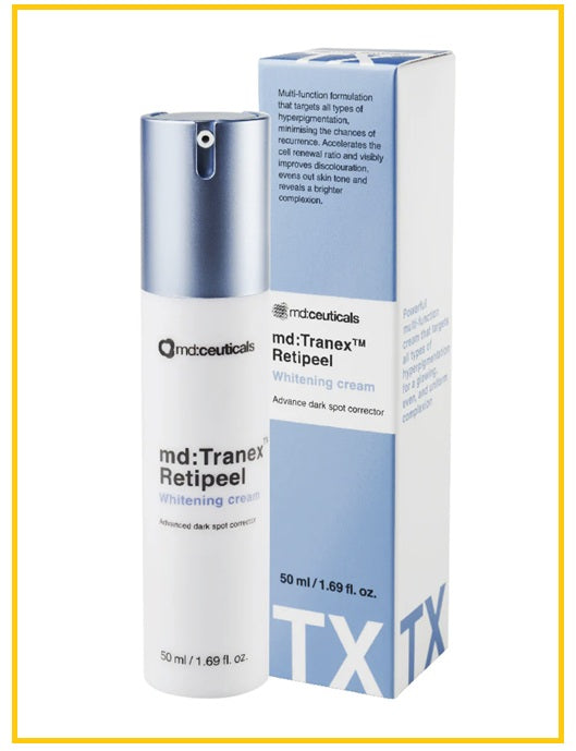 MD:CEUTICALS 曼迪絲寇淨透臻白煥顏霜 MD:TRANEX RETIPEEL WHITENING CREAM 50ML