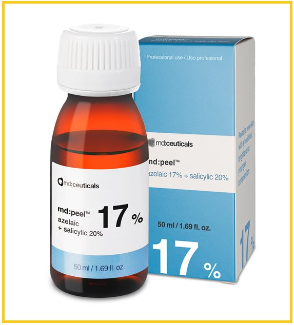 MD: CEUTICALS Azelaic Acid + Salicylic Acid; MD: PEEL AZELAIC 17% + SALICYLIC 20% AZELAIC + SALICYLIC ACID 50ML
