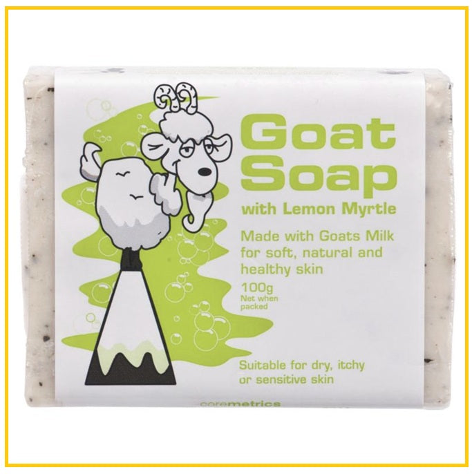 GOAT SOAP 瘦羊皂檸檬味 LEMON MYRTLE 100G