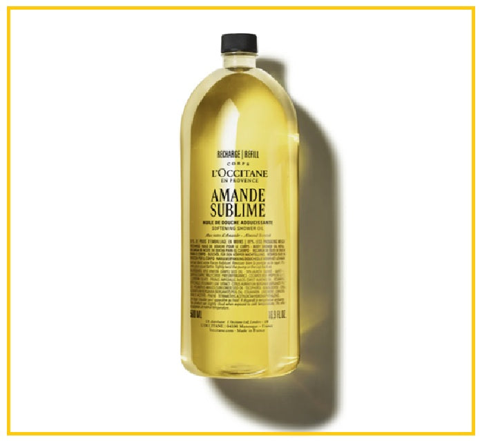 L'OCCITANE 歐舒丹杏仁沐浴精華油補充裝 LOCCITANE EN PROVENCE ALMOND SHOWER OIL REFILL 500ML