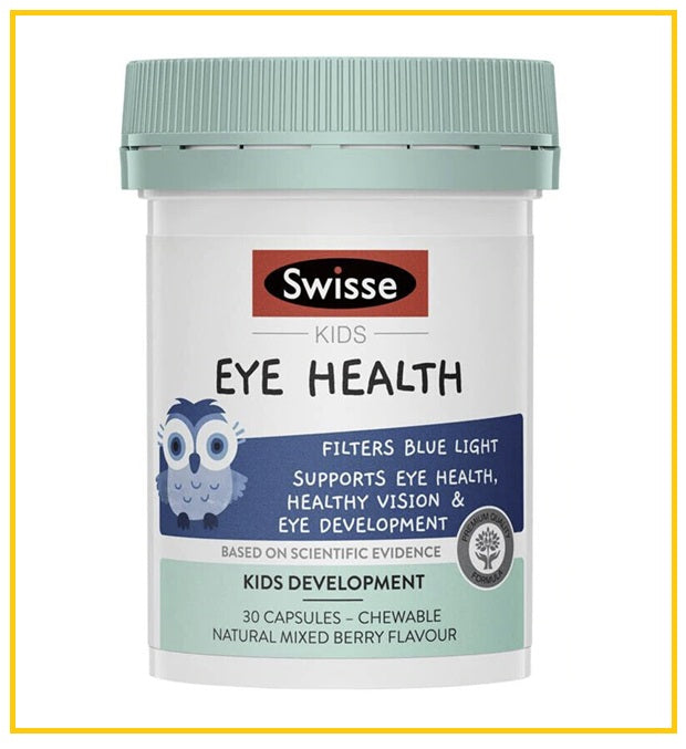 SWISSE Kids Eye Health (Natural Mixed Berry) 30 Capsules