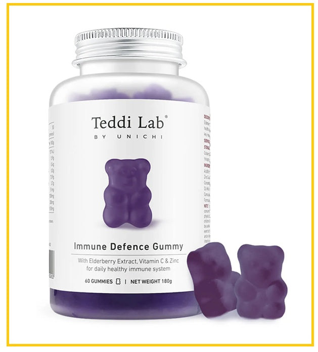 UNICHI Elderberry Defence Gummy 60 Gummys