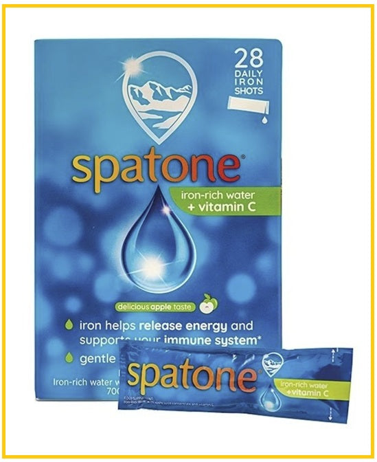 SPATONE 斯帕通孕婦補鐵劑蘋果味28包 IRON RICH WATER + VITAMIN C APPLE TASTE 25ML X28 SACHET
