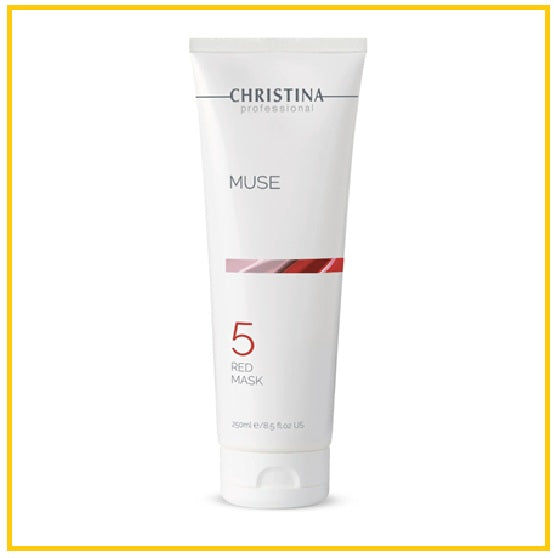 CHRISTINA 科蘊蘭玫瑰活力菁華面膜 MUSE-5-RED MASK 250ML