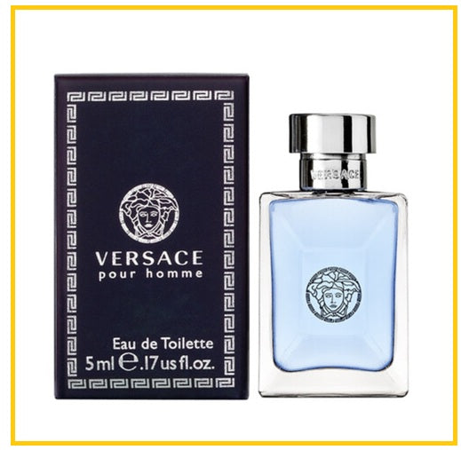 VERSACE 范思哲男士同名經典香水 POUR HOMME EAU DE TOILETTE SPRAY 5ML / 30ML / 50ML / 100ML