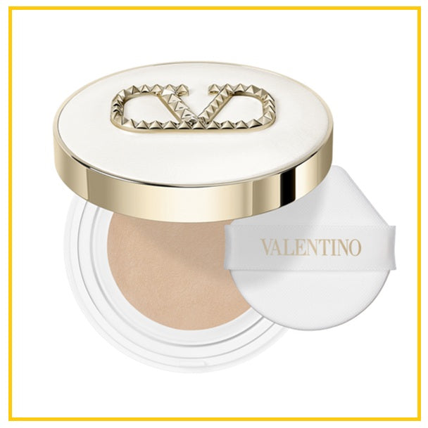 VALENTINO 華倫天奴高光輕透氣墊粉底 GO-CUSHION GLOW 24H WEAR LIGHTWEIGHT MESH CUSHION FOUNDATION #LN1 / #LN2 / #LIGR2 12G