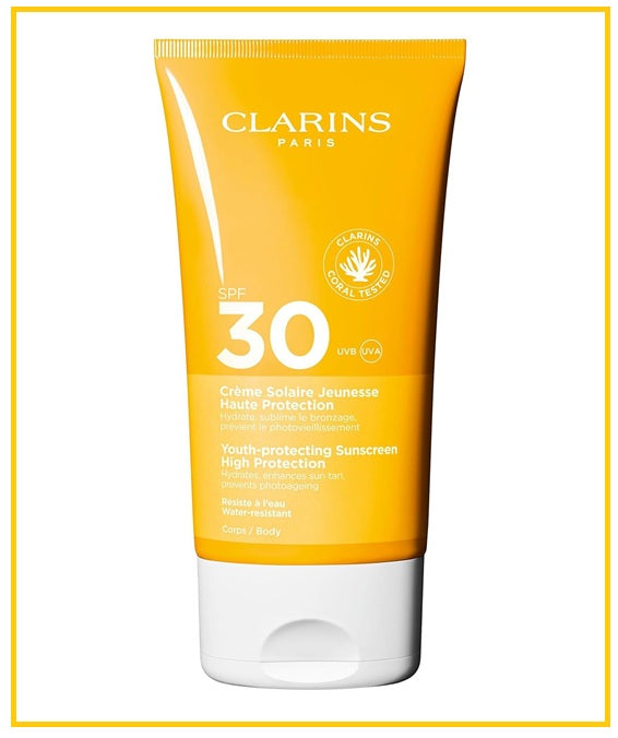 CLARINS 嬌韻詩青春高倍防曬乳 DAY SCREEN HIGH PROTECTION SUNSCREEN SPF30 150ML