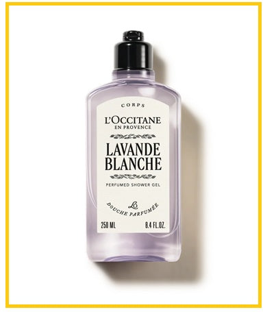 L'OCCITANE 歐舒丹白色薰衣草沐浴露第二代 LOCCITANE LAVANDE BLANCHE SHOWER GEL 250ML