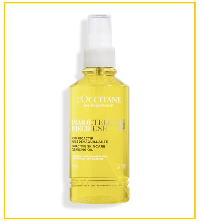 L'OCCITANE IMMORTELLE PRECIOUS CLEANSING OIL 200ML