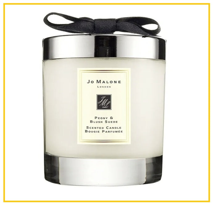 JO MALONE 祖瑪瓏牡丹與胭紅麂絨室內香氛蠟燭 PEONY & BLUSH SUEDE SCENTED CANDLE 200G