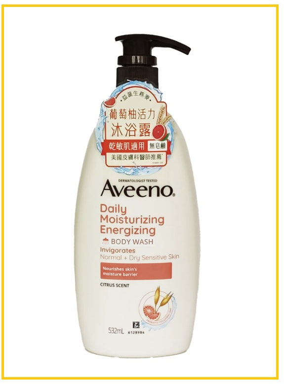 AVEENO Daily Moisturizing Energizing Body Wash 532ml
