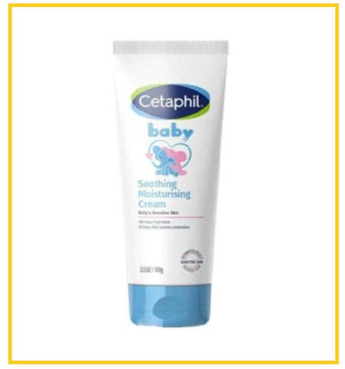 CETAPHIL 舒特膚雪寶霜初生嬰兒舒敏乳霜G6PD蠶豆症友善配方 BABY SOOTHING MOISTURISING CREAM 100G