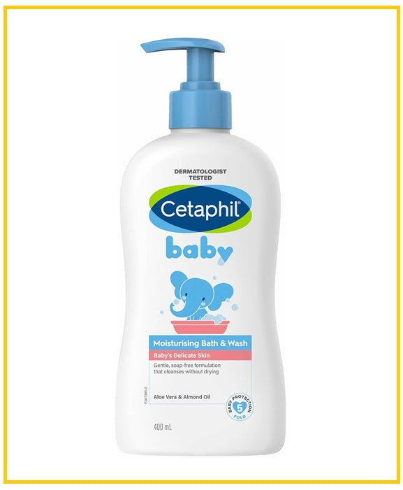 CETAPHIL Baby Moisturizing Bath & Wash 400ML