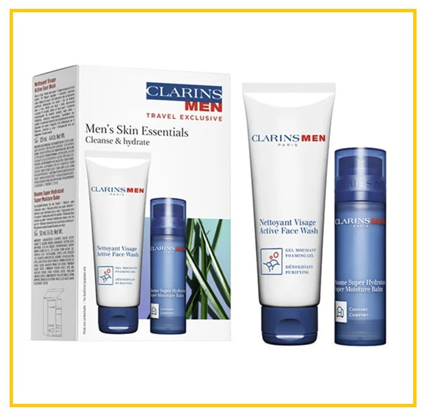 CLARINS 嬌韻詩男士護膚套裝 MEN SKIN ESSENTIALS DUO SET