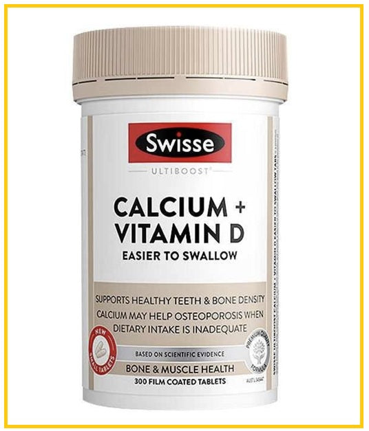 SWISSE Mini Calcium + Vitamin D (300 tablets)