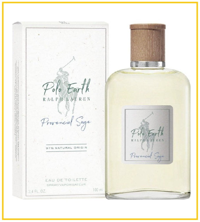 RALPH LAUREN 拉夫勞倫普羅旺斯鼠尾草淡香氣香水 POLO EARTH PROVENCIAL SAGE EDT 100ML