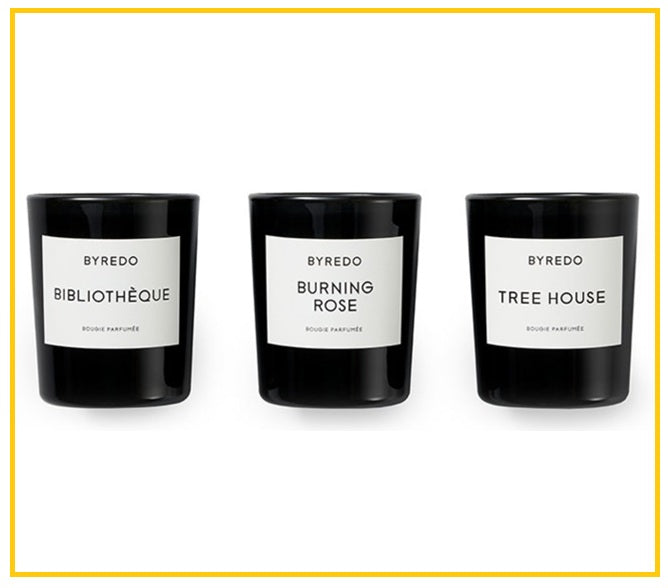 BYREDO 百瑞德蠟燭三件套裝 LA MINI SELECTION FRAGRANCED CANDLES GIFT DUO SET